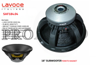 Speaker Komponen 18 Inch LAVOCE SAF 184.04 Original 100%
