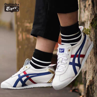 Onitsuka Tiger Osamuka Tiger Women's Shoes MEXICO66 Men's Shoes Gold Stamping Sports Casual Shoes D507L-0152