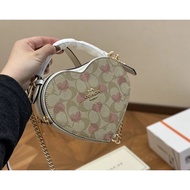 [Original Order] Coach Valentine's Day Series Love Bag Handbag Shoulder Bag Crossbody Bag with Folding Box