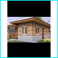AMAKAN/SAWALI Real Native Bamboo Wall/ 5pcs set/size 4x8ft.(DIAMOND DESIGN)