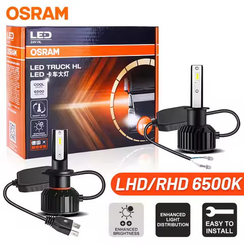 OSRAM 24V H1 H4 H7 LED Car Headlight Bulb For TRUCK 90W High Power 6500K Super Truck Lamps Original 