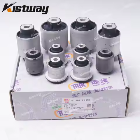 10PCS Front Suspension Control Arm Bushing Kit For BMW 5 6 Series 2WD F10 F18 F11 F12 F13 F06 535i 5