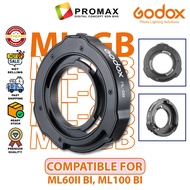 GODOX ML-GB Mount to Bowens Mount Adapter Ring for ML60ii-Bi , ML100-Bi , ML60 , AD300 PRO