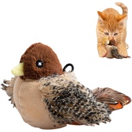 2024 Mainan Kucing Burung Berbunyi Baru, Mainan Kucing Burung yang Mengibas Sayap, Mainan Kucing Bur