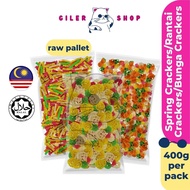 Keropok Bunga Mentah Bunga Crackers Raw 400g | Keropok Rantai Mentah Rantai Crackers | Keropok Sprin