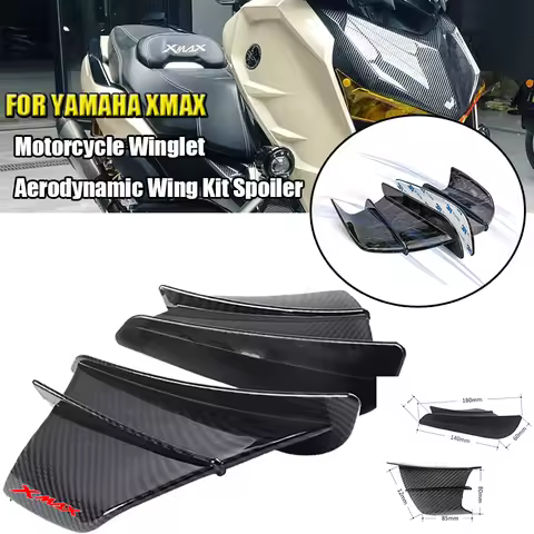 For YAMAHA XMAX300 XMAX X-MAX 300 2023-2025 Racing Wind Wing Deduct Shield Side Wind Spoiler Deducto