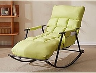 QNSALI Living Room Recliner Chair Bedroom Rocking Chair Patio Chairs Lawn Chairs Reading Chairs with