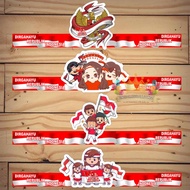 17 August Dirgahayu Hat 1 Pack contains 10pcs / 17 August Hat / Competition Hat