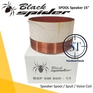 Spull Blackspider / Voice Coil BS SW 800 15" 15 Inch Black Spider 100MM Speaker Spool 15inch BS-SW-8