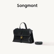 Songmont กระเป๋าสะพายข้างกระเป๋ากระเป๋าหนังสือขนาดเล็กสำหรับผู้หญิงและผู้ชาย