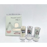 #Taiwan Fast Shipping 2.5cm Large Grid 9x11 Double-Sided Half Fold 30 Grids Collection Point Card Re