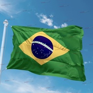 Brazil Flag Print Brazil Flag of/ Flag
