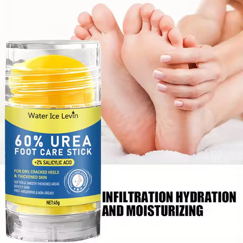 60% Urea Foot Care Stick. 2% Salicylic Acid. Fast Absorption Non-Greasy. For Dry Cracked Heels Thick