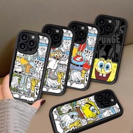 RK76 SpongeBob cartoon hp Plating Casing for Samsung A06 FE A05 A16 F04 A03 A15 A25 M15 A34 A24 A14 