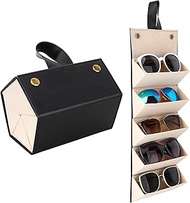 Sunglasses Organizer Box, Glass Holder Box, spectacle case of sunglasses, Specs case, Black, 6 Slots