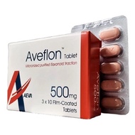 AVEFLON 500MG 3X10'S EXP3/2025