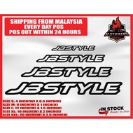 [M STICKERS] JB STYLE CAR STICKER KERETA