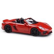 1: 36 Porsche 718 Spyder RS Model Car Porsche 982 Boxster Cayman Curve Killer