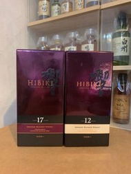 Hibiki 12, 17, 700ml 響，吉盒