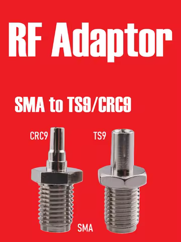 2 pcs RF SMA Female To TS9 CRC9 Coaxial Adapter Coax Jack Connector for Hwawei 3G 4G 5G Router CPE C