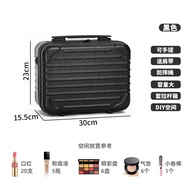 OBOX กระเป๋าเดินทางแบบพกพาความจุขนาดใหญ่ 16 นิ้ว สำหรับผู้เชี่ยวชาญด้านเครื่องสำอางและตกแต่งหน้า กระ