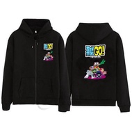 Zipper Kids Hoodie Sweater Kids Teen Titans Go