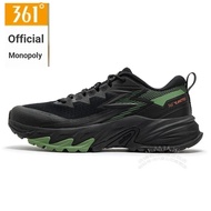 361 Hiking Shoes Men's Shoes Outdoor Spring Autumn Cross Country Jogging Shoes Wear-Resistant Anti-s
