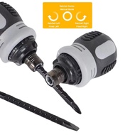 <Concept July> 34-In-1 Magnetic Ratchet Screwdriver Multi-Purpose Short Handle Portable Screwdriver