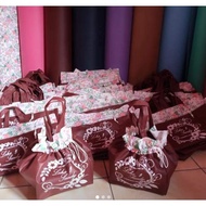 Souvenir bag for celebrations aqiqah bag/ goodie bag tote bag/ drawstring bag size bottom 22x22