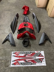 YAMAHA EGO AVANTIZ BODY COVERSET RED WITH STICKER