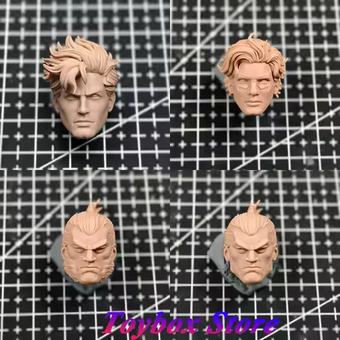 1/12 Jonathan Kent's Son Superman Unpainted Head Sculpt Nightwing Robin Mask Model Experimental Wolv