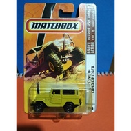 Matchbox Toyota Land Cruiser FJ40.