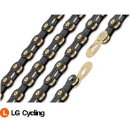 Wippermann Connex 9sB Black EDI Chain 9-speed MTB RB Bike Cycling Bicycle