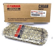 Yamaha CHAIN 428H-132L 415H-132L RANTAI O-Ring Gold YAMAHA LC135 Y15Z RS150 FZ150 EX5 High Quality