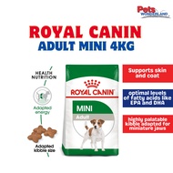 Royal Canin Mini Adult Dog Dry Food Size Health Nutrition (4kg)