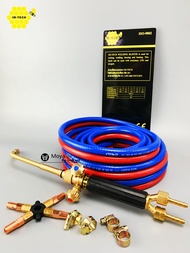 IM-TECH หัวเชื่อมแก๊ส พร้อมสายอย่างดีทนแรงดันสูงยาว 5 เมตร ไม่แห้งง่าย ไม่แตกลายงา แถมฟรีเข็มขัดรัดส