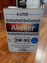 Motor Oil Akeker Advanced Fully Synthetic 5W-30  5W30 SN 4L น้ํามันเครื่อง