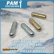 Brake Master Stut Front Cylinder Wheel Stut/ Rear CWA/CWB/Hino Lohan/6D22/BM115/BM117 FF
