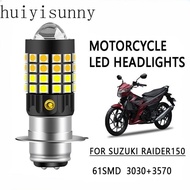 HYS 1PCS FOR SUZUKI RAIDER150 P15D LED Motorcycle Headlight Dual Color 3200K Yellow 6500K White 12-8