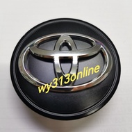 (1pc) Original Toyota Vios Avanza Innova CHR Camry Alphard Altis Wish 62mm Wheel Rim Cap Center Cap 