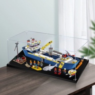 Acrylic display box Transparent case storage box FOR Lego 60266 ocean exploration ship