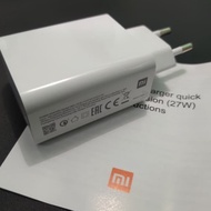 Adaptor Charger Xiaomi 27W Quick Charger Adaptor Fast Charging Xiaomi