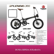 SEPEDA LIPAT PACIFIC SPLENDID 300 VT 16 20 INCH ALLOY 8SPEED MURAH TERBAIK