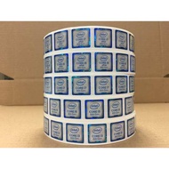 [Sticker 2026] Original Laptop Eighth Generation cpu i5 i7 Label Sticker core 8th Generation core i3