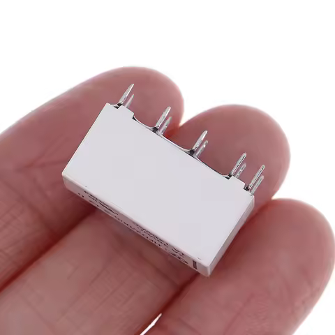 5V coil bistable latching relay DPDT 30VDC 2A 1A 125VAC HFD2/005-S-L2-D realy