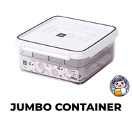 SKYLOCK JUMBO CONTAINER 8Compartment Airtight Refrigerator Storage Box 3800ml