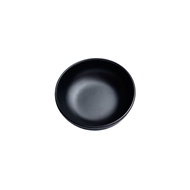 10 round melamine dipping sauce bowls in Matte Black (CC57N)