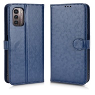 For Nokia G21 Phone Case Flip Wallet PU Leather Nokia G21 Casing Shockproof Bracket Back Cover