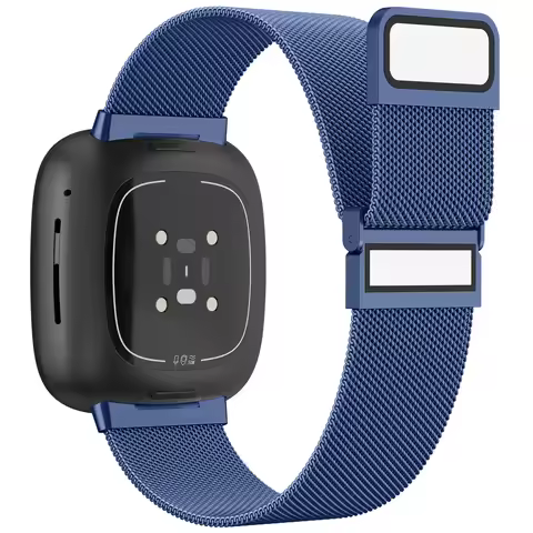 Metal Magnetic Strap For Fitbit Versa 3 4 Watchband Bracelet Wristband For Fitbit Versa Sense/sense 