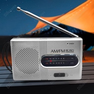 Portable Mini Radio AM FM Radio Retractable Antenna Outdoor Stereo Radio